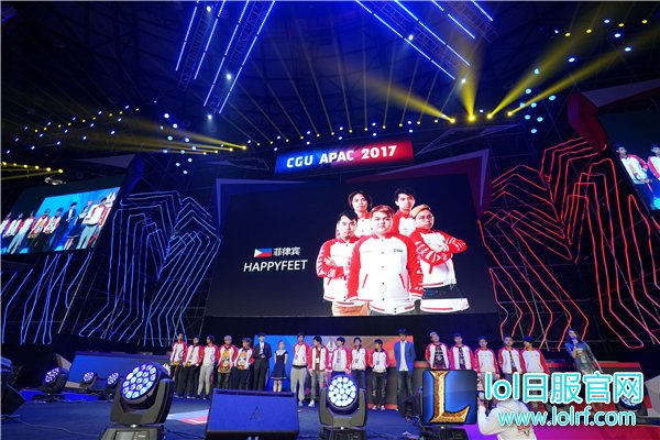 CGU APAC 2017开幕 七彩虹NVIDIA打造电竞盛宴