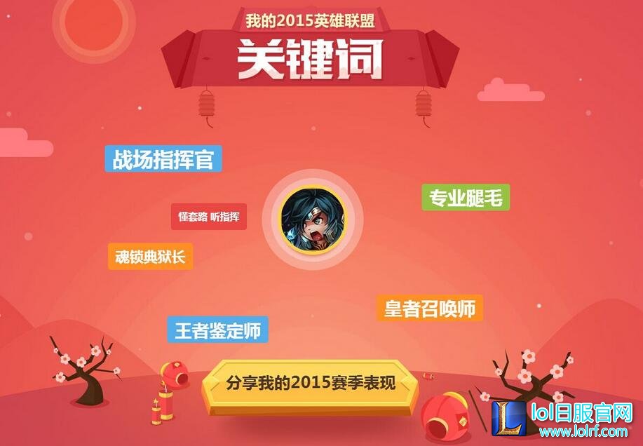 lol2015年度总结“专业腿毛”是什么意思