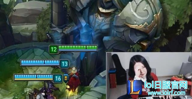 被狮子狗抓哭的lol女主播又来了 直播摔鼠标