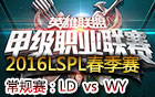 2016LSPL春季赛第九周：LD vs WY 视频回顾