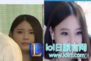 女主播直播时与直播外的形象对比引争议