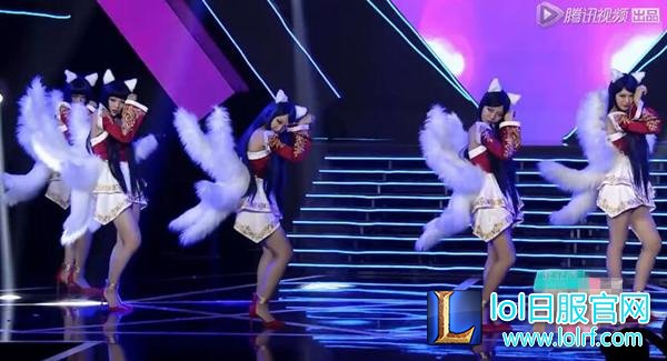 女团真人秀cos英雄联盟表演 遭遇犀利点评