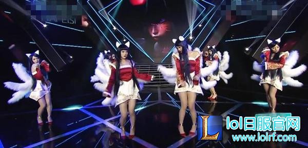 女团真人秀cos英雄联盟表演 遭遇犀利点评