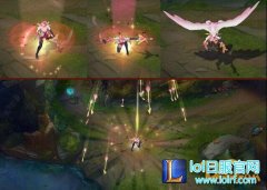 LOL觅心射手奎因情人节皮肤 奎因技能特效视频,日服lol