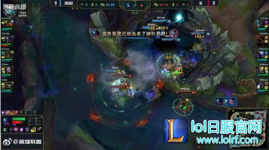 智取大龙定江山 Snake突然发力击溃IG