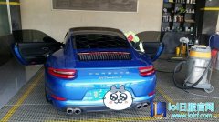 Uzi爱车首曝光！宜昌唯一一辆保时捷蓝色911,lol日服