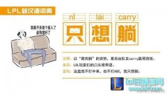 英雄联盟之LPL新汉语词典 这些词汇你懂吗？,lol日服