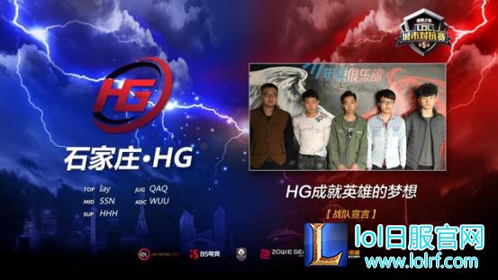 第五届极限之地LOL城市对抗赛石家庄赛区冠军