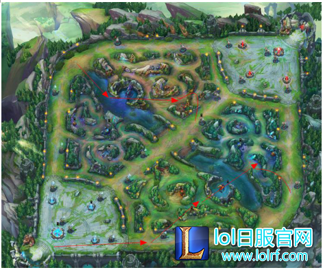 跳大支援路线