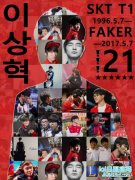 Faker二十一岁生日：全球粉丝祝福搜集,lol日服