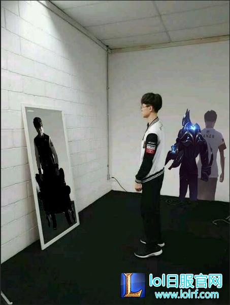 发条被打爆后Faker面镜思过 只是画风好像出了点问题!