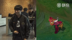 SKT冠军皮肤最新GIF图出炉,底部竟然还有队员签名,这是最好的一届冠军皮肤了吧