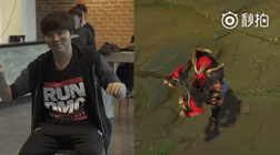 SKT冠军皮肤最新GIF图出炉,底部竟然还有队员签名,这是最好的一届冠军皮肤了吧