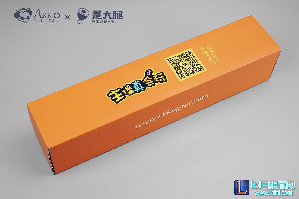 Akko X 是大腿发布主播真会玩联名迷彩鼠标垫