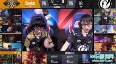 战报：破三路后神奇翻盘 蛇队逆袭拿下IG,lol日服