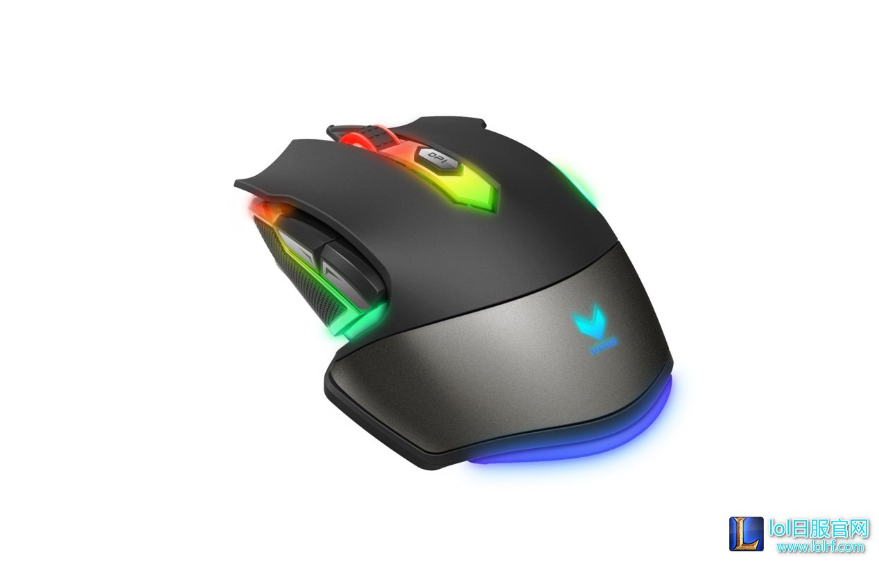手感怪兽 雷柏V302幻彩RGB电竞游戏鼠标上市