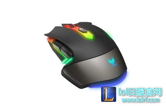 手感怪兽 雷柏V302幻彩RGB电竞游戏鼠标上市