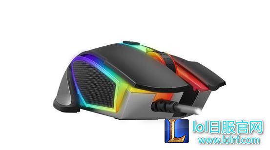 手感怪兽 雷柏V302幻彩RGB电竞游戏鼠标上市