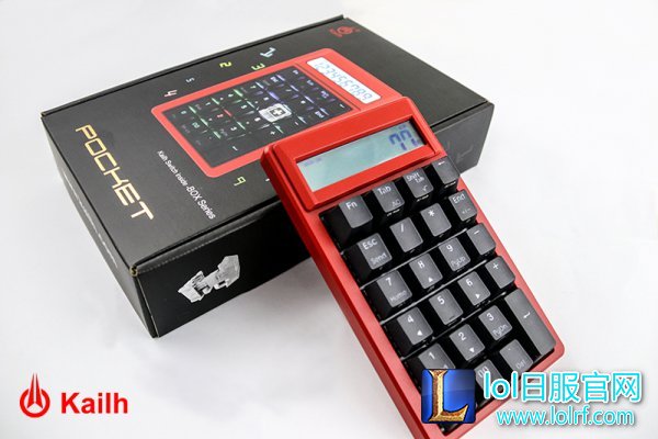 凯华Kailh发布新品 BOX轴Pocket计算器键盘