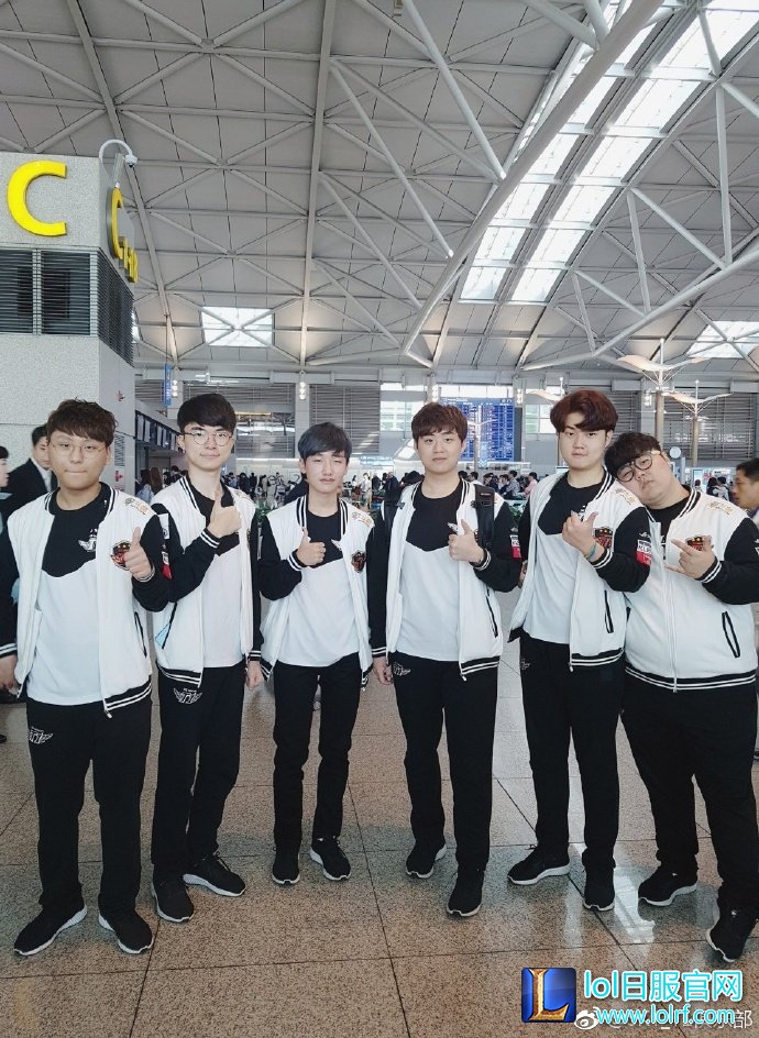 目标拿夺冠 LCK集体出发前往世界赛