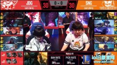 LPL战报：决胜局零封 JDG2：1拿下SNG,lol日服